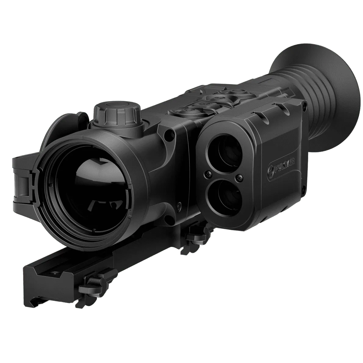 Видна только половина изображения в видоискателе и на видео Pulsar XP 50F LRF