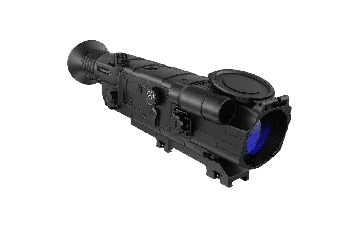 Видна только половина изображения в видоискателе и на видео Pulsar XQ 50F LRF