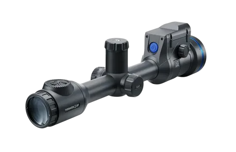 Видна только половина изображения в видоискателе и на видео Pulsar Thermion 2 LRF 60