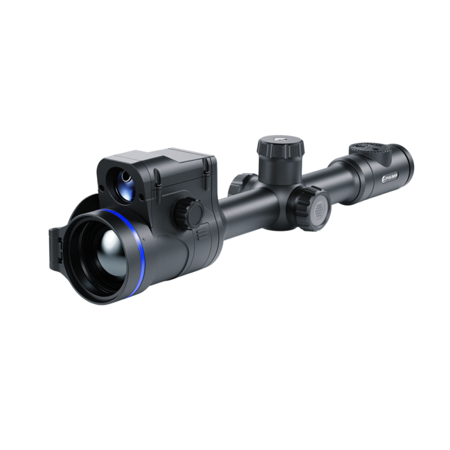 Видна только половина изображения в видоискателе и на видео Pulsar Thermion 2 XP50