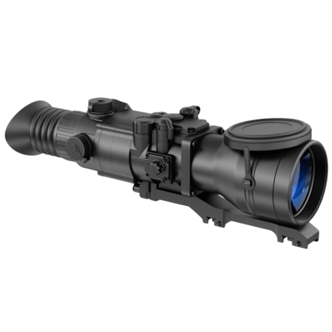 Видна только половина изображения в видоискателе и на видео Pulsar Phantom Gen2+ 4×60