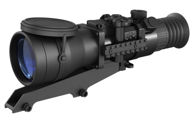Видна только половина изображения в видоискателе и на видео Pulsar Sentinel