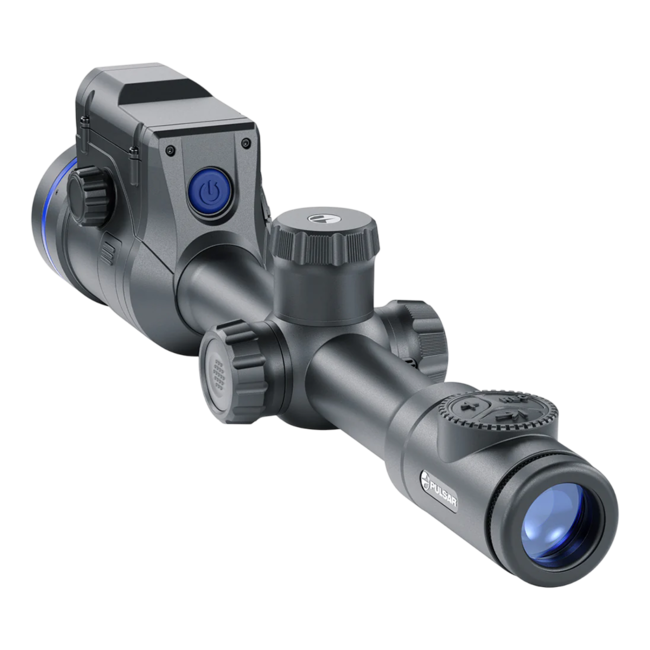 Видна только половина изображения в видоискателе и на видео Pulsar Thermion 2 LRF XG50