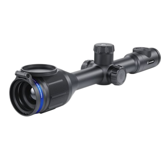 Видна только половина изображения в видоискателе и на видео Pulsar Thermion XQ38