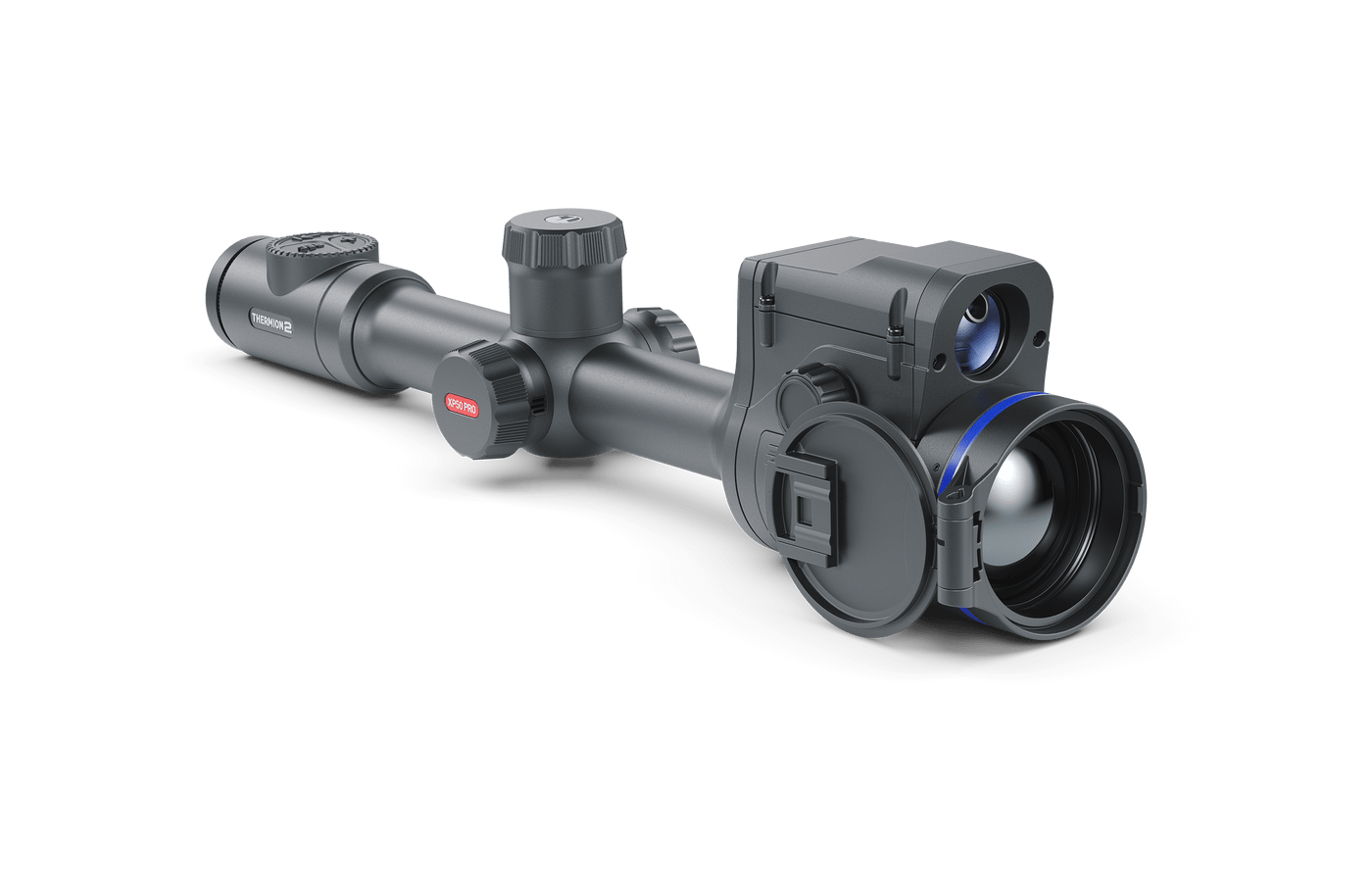 Видна только половина изображения в видоискателе и на видео Pulsar Thermion XP50